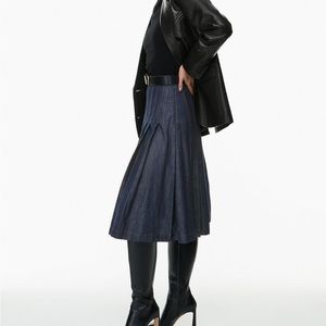 Babaton Process Jean Skirt